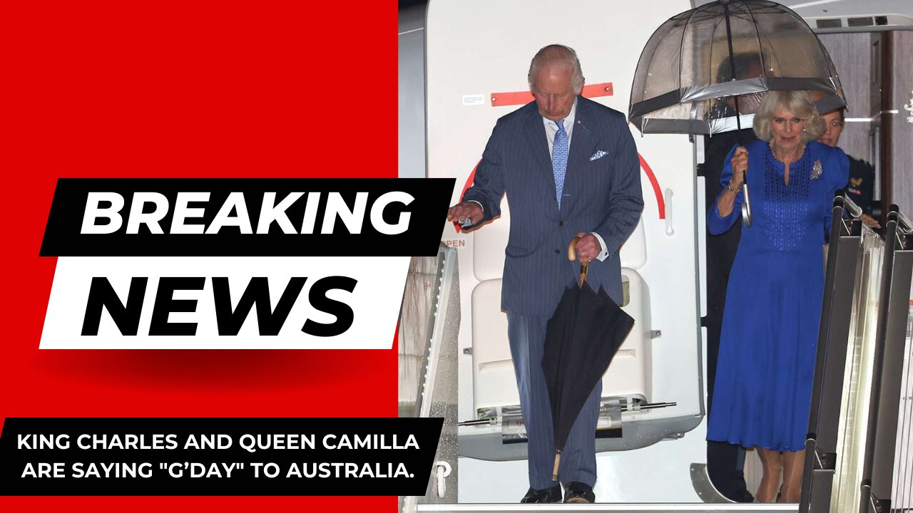 King and Queen arrive in Australia ahead of royal tour