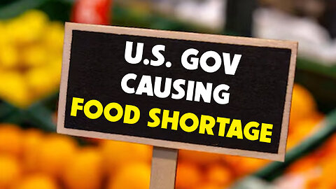 U.S. Government Causing Food Shortage 10/30/2024