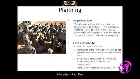 Principles of Patrolling, Applying Ranger School Lessons to Information Security with Patrick Tatro