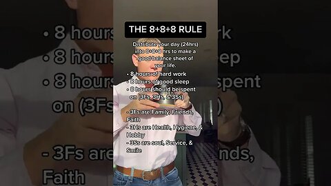 The 8+8+8 Rule | WFH University