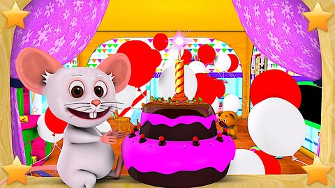 Happy Birthday Song | Kindergarten Nursery Rhymes & Songs for Kids