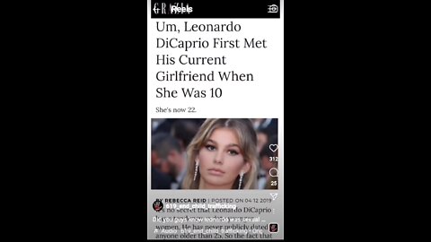 Leonardo DiCaprio another pedo?