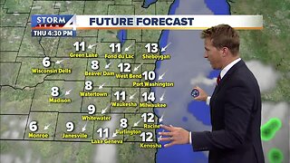 More sunshine Thursday afternoon