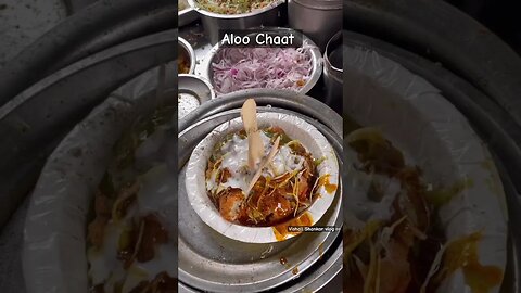 Aloo Chaat 😋 #foodvlog #food #vlogs