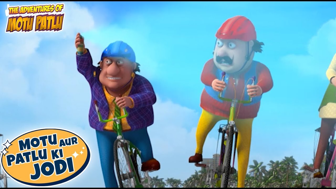 Coconuts Attack _ Hindi Cartoon _ Motu Patlu _ New Episodes _ S13 _ #spot