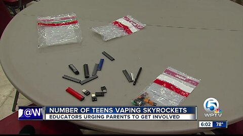 Martin County school officials warning about vaping