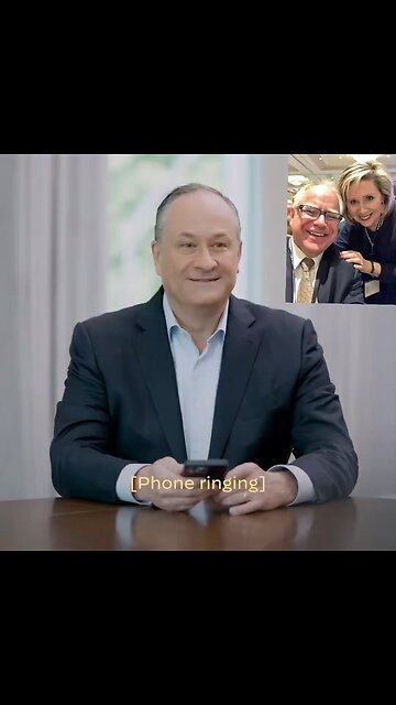 Doug Emhoff calls Tim Walz wife in an awkward video