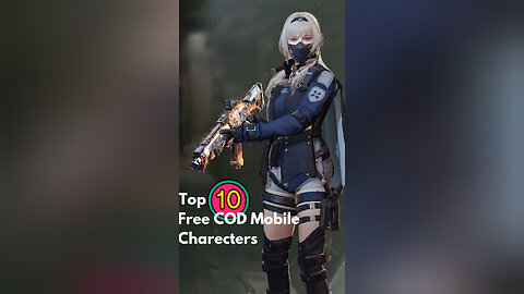 Top 10 FREE COD MOBILE Characters