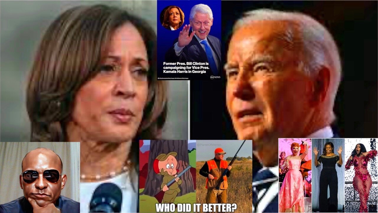 Could Bill Clinton, Joe Biden, Michelle Obama Be Sabotaging Kamala Harris