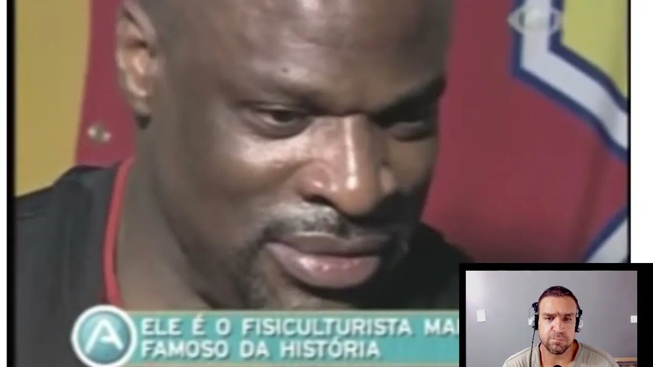 Ronnie Coleman no BRASIL Entrevista sobre Dieta, treino e família