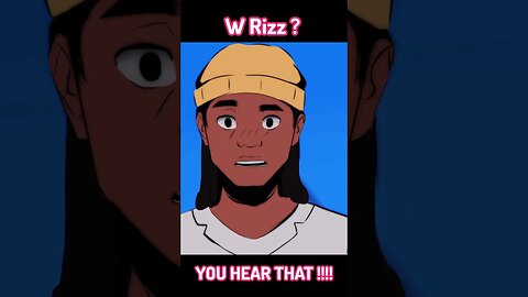 W Rizz animated short #shorts #short