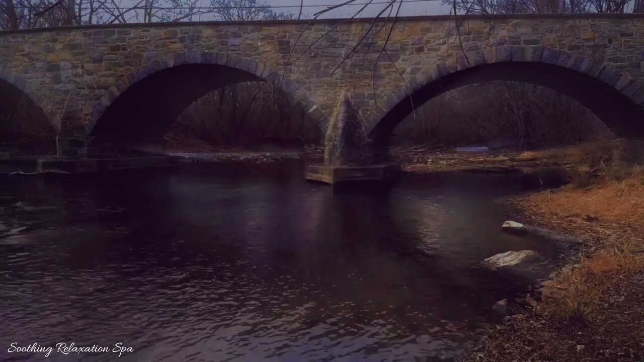 Fall Asleep with Relaxing Creek Water Sounds - C & O Canal National Historical Park