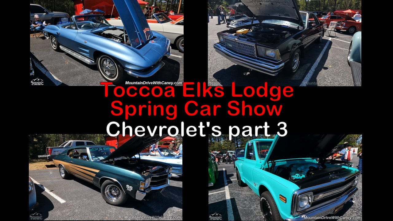 2024 Toccoa Elks Lodge Spring Car Show Chevrolets part 3