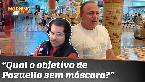 Pazuello SEM MÁSCARA em shopping. Por que?