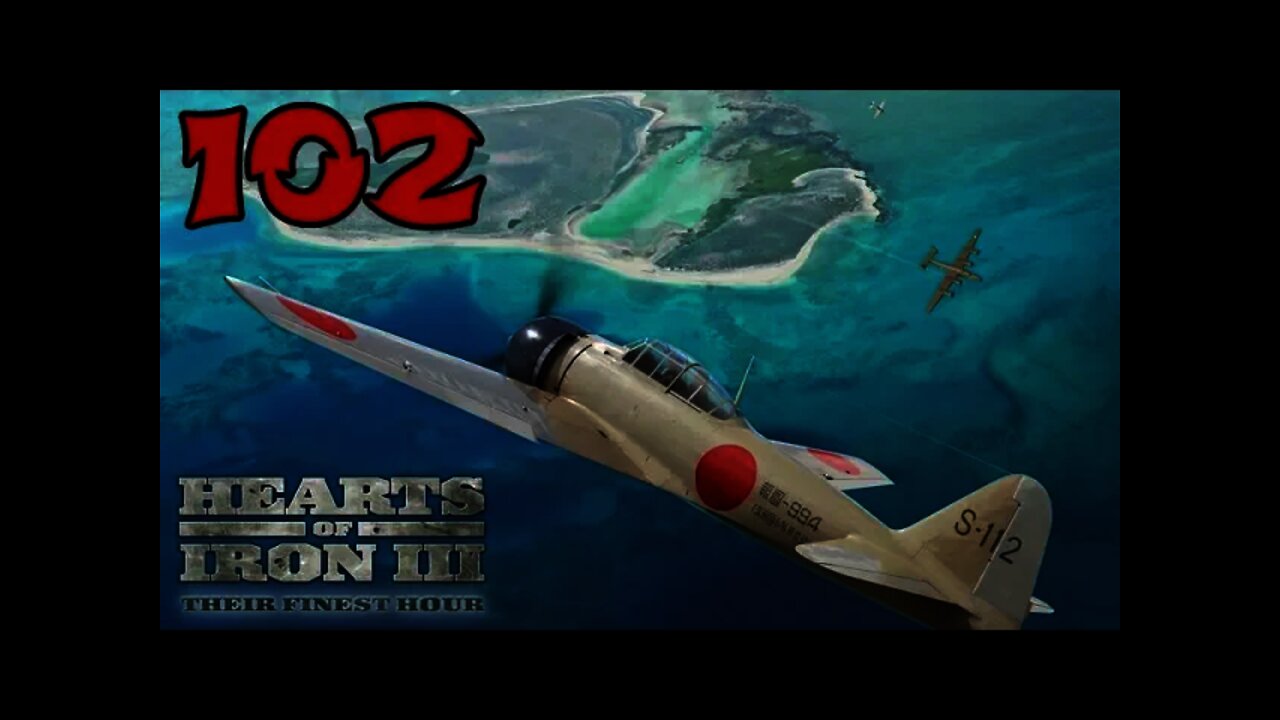 Hearts of Iron 3: Black ICE 9.1 - 102 (Japan) Carrier Strike on Johnston Atoll