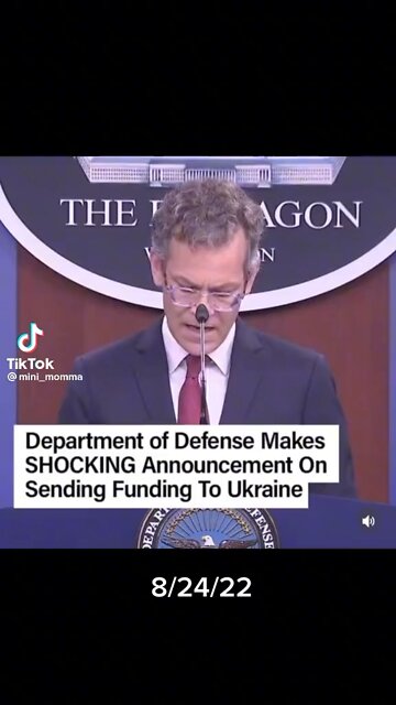 More money to the Ukraine ??? What?