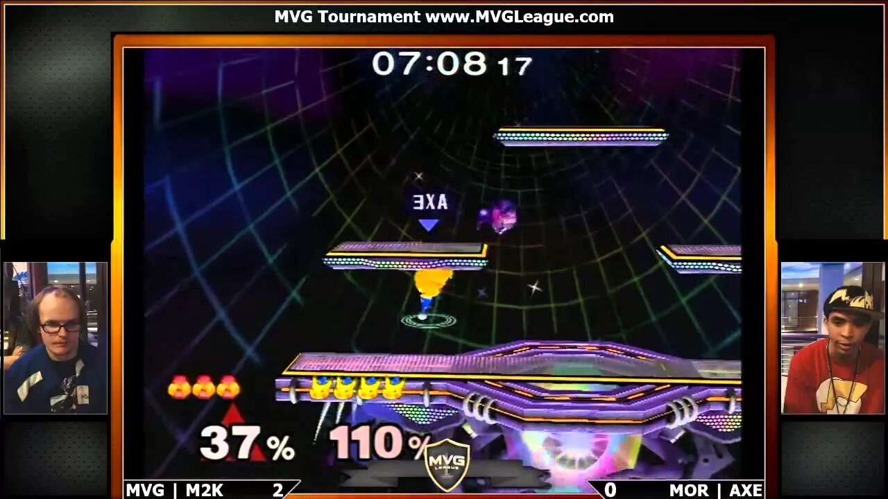 MVG Tournament WF: MVG | Mew2king (Sheik) vs. MOR | AXE (Pikacu)