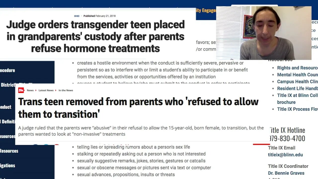 Title IX, Hostile Environments, IEPs, Accommodations, and Pronouns