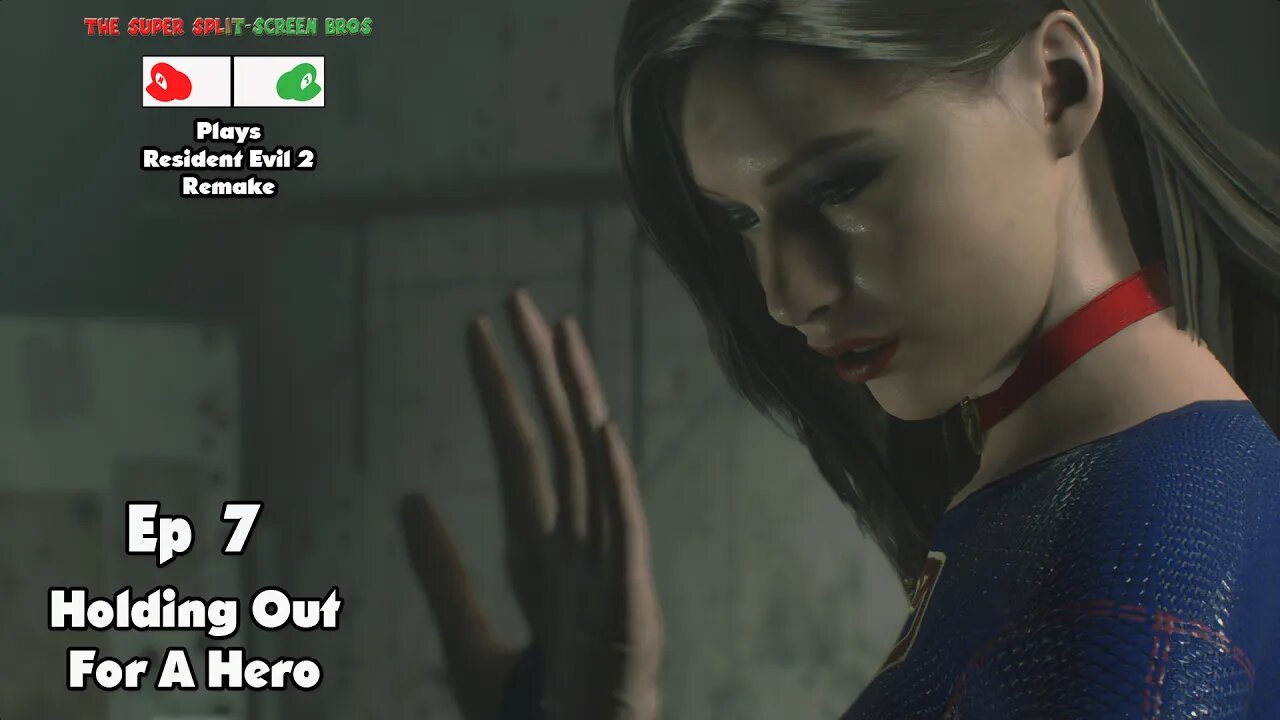 Will Supergirl Be Able To Save Sherri From Umbrella? Resident Evil 2: Remake (Claire) SSB Plays-Ep 7