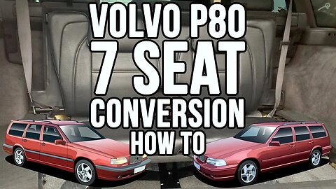 Volvo 850 and V70 (P80) Rear Seat Install - 7 Seat Conversion