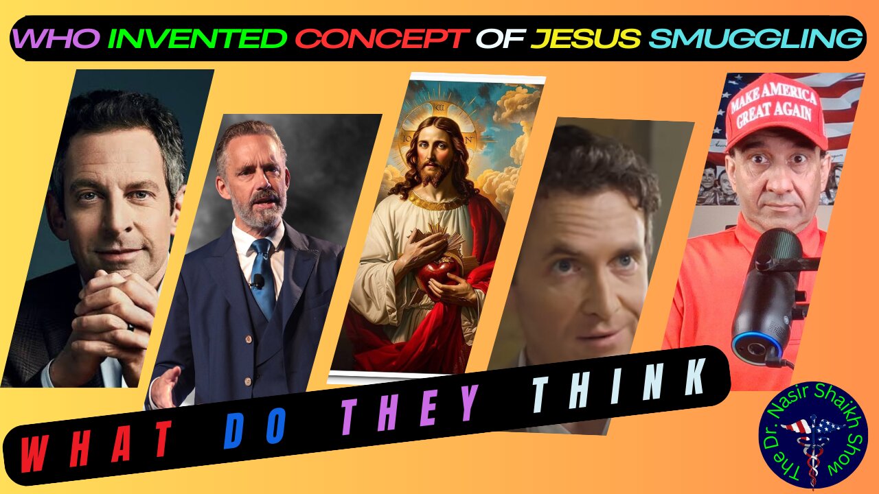 Is JESUS SMUGGLING The New Social Media Trend Douglas Murray And Jordan Peterson Are Warning About?