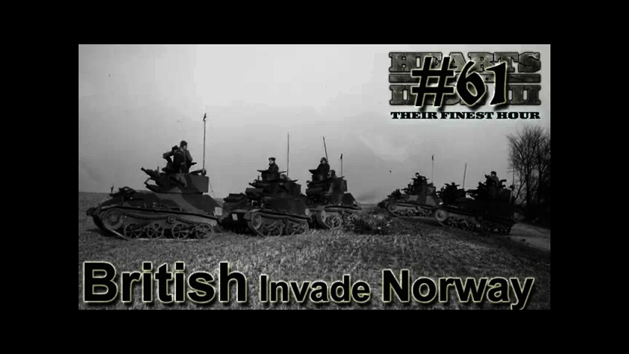 Hearts of Iron 3: Black ICE 9.1 - 61 (Germany) British Landings in Norway