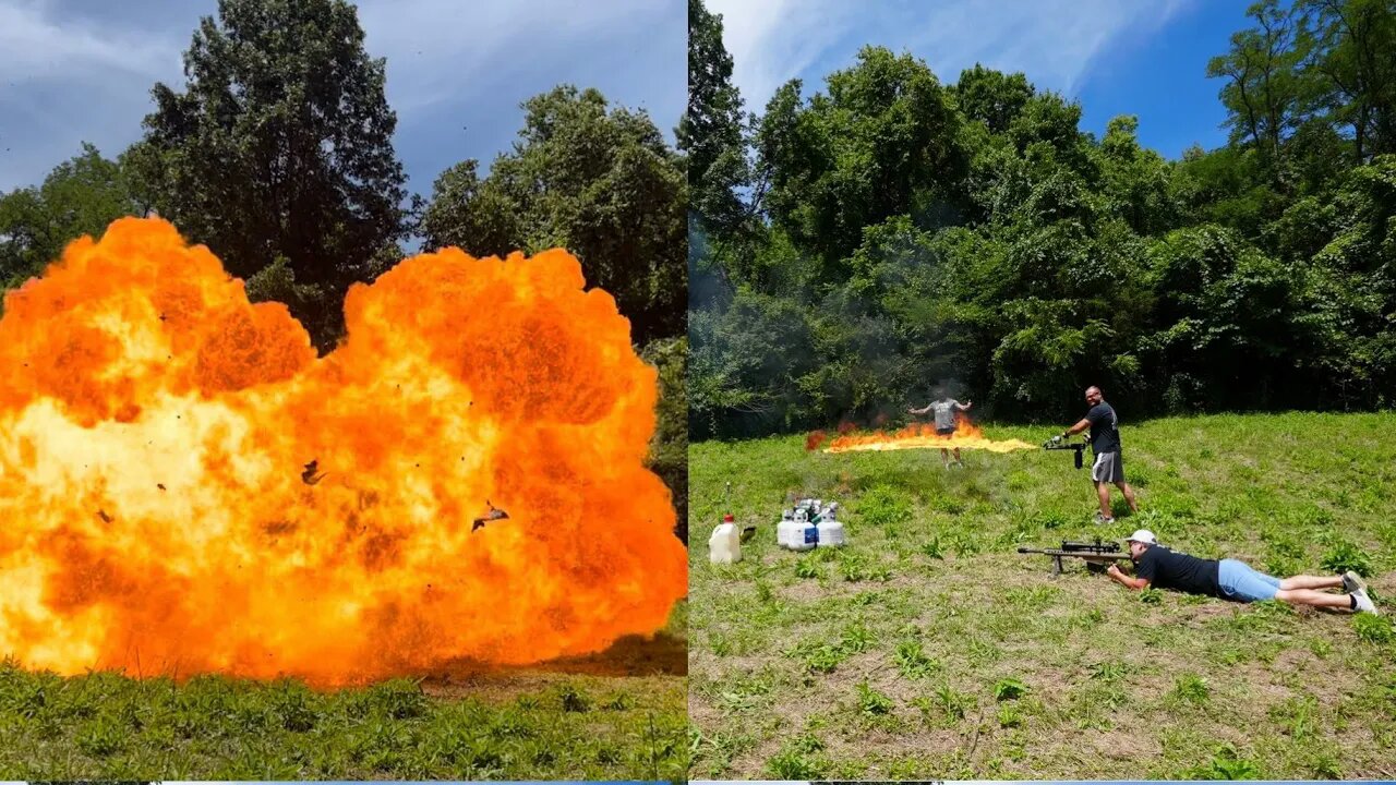 50 Cal VS Propane!!!