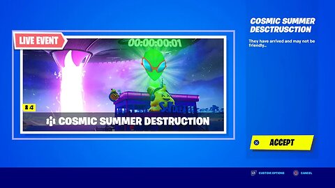FORTNITE LIVE EVENT! (Cosmic War)