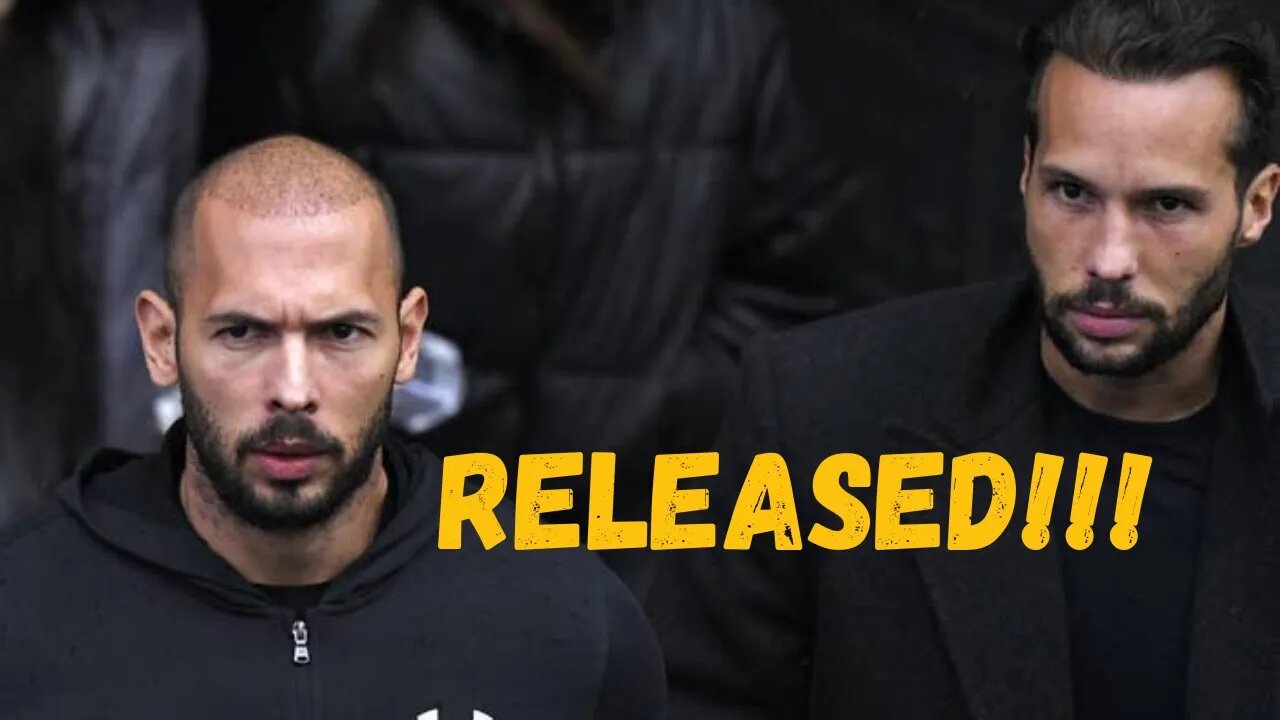 Andrew Tate RELEASED from House Arrest