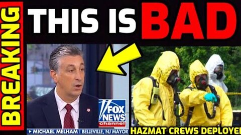 HazMat Crews Deployed in New Jersey - Mayor drops BOMBSHELL about Mystery Drones.