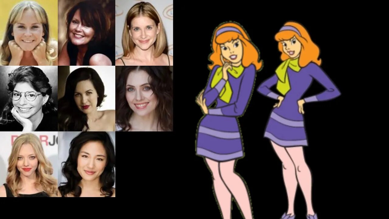 Animated Voice Comparison- Daphne Blake (Scooby-Doo)