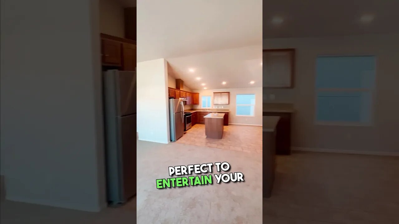PreFab Home Tour 🤩🏡 #prefabricatedhouse #shorts #mobilehomes