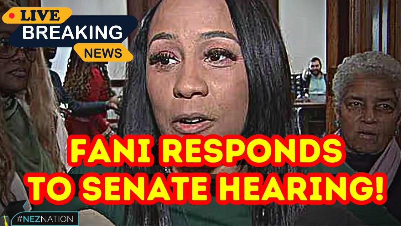 🚨LIVE BREAKING NEWS🚨Fani RESPONDS to GA Senate Hearing! Fani Willis Hearing Update