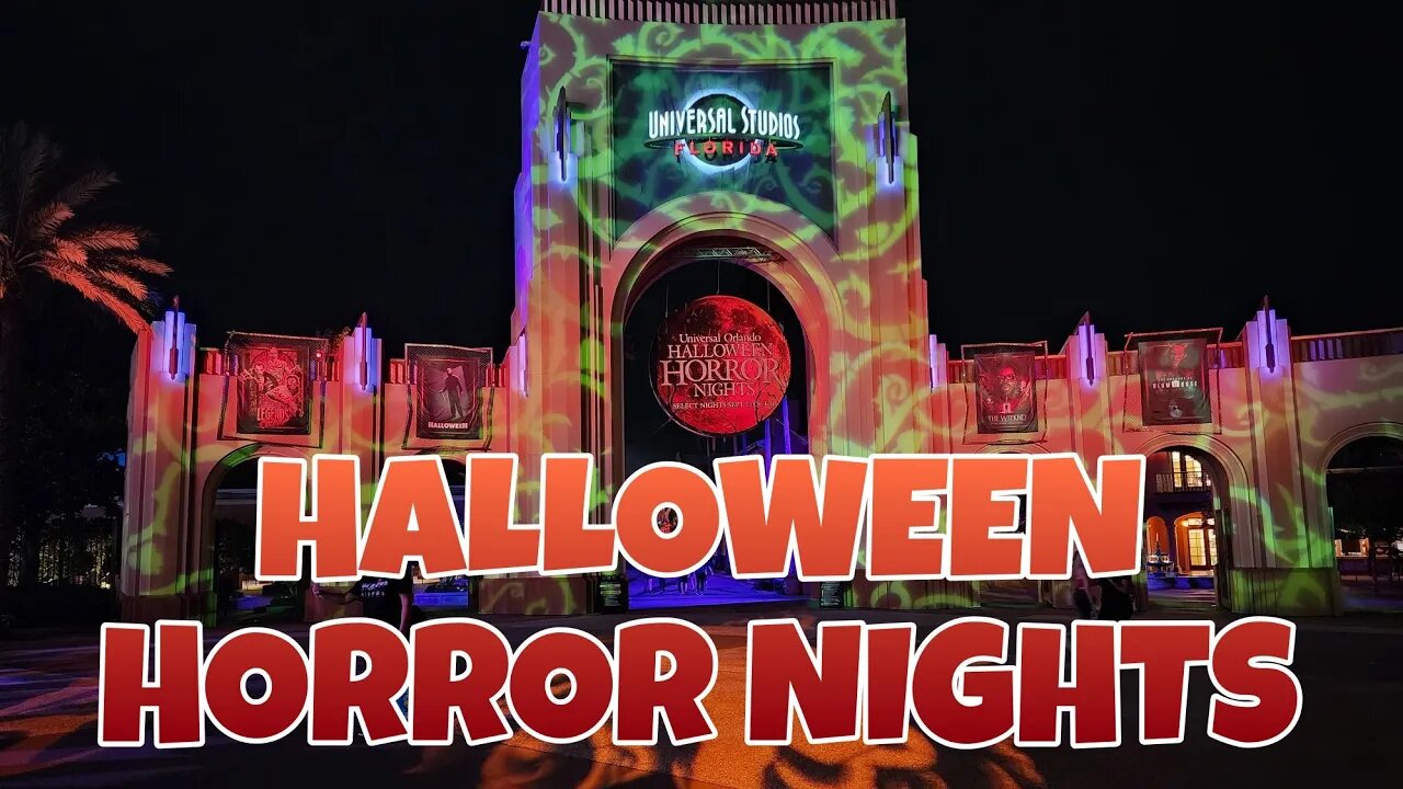 HALLOWEEN HORROR NIGHTS!