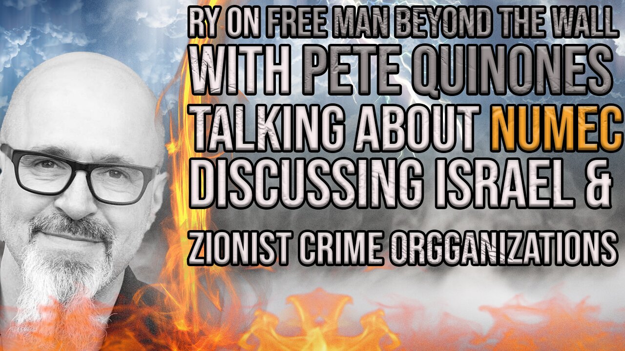 The Pete Quinones Show: NUMEC, Ghislaine Maxwell and Some Ted K w/ Ry D@wson