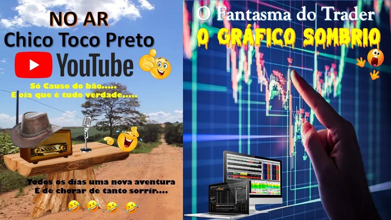 Casos Chico Toco Preto em Fantasma do Trader No Gráfico Sombrio... E ai Tem Coragem ?