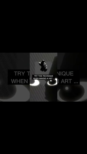 Try typing this when making AI art #aiartwork #ai #aicommunity #midjourney #dalle2