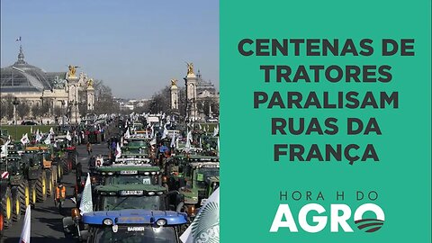 Tratoraço: Agricultores franceses protestam contra proibição de agroquímico | HORA H DO AGRO