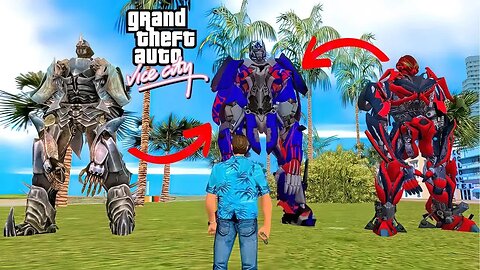 Secret Transformers Robot Location in GTA Vice City (Hidden Secret Place)