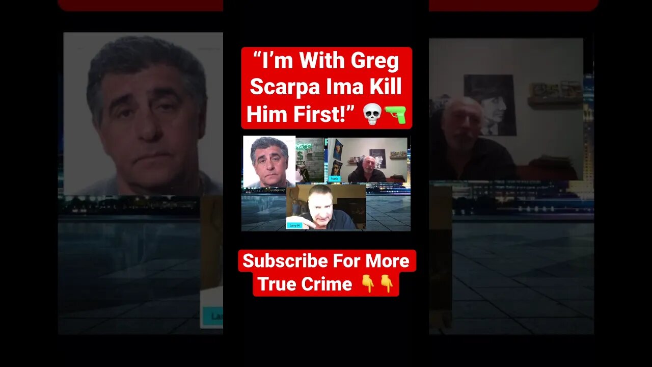 “I’m With Greg Scarpa Ima Kill Him First!” 💀🔫 #gregscrapa #colombo #larrymazza #hitman