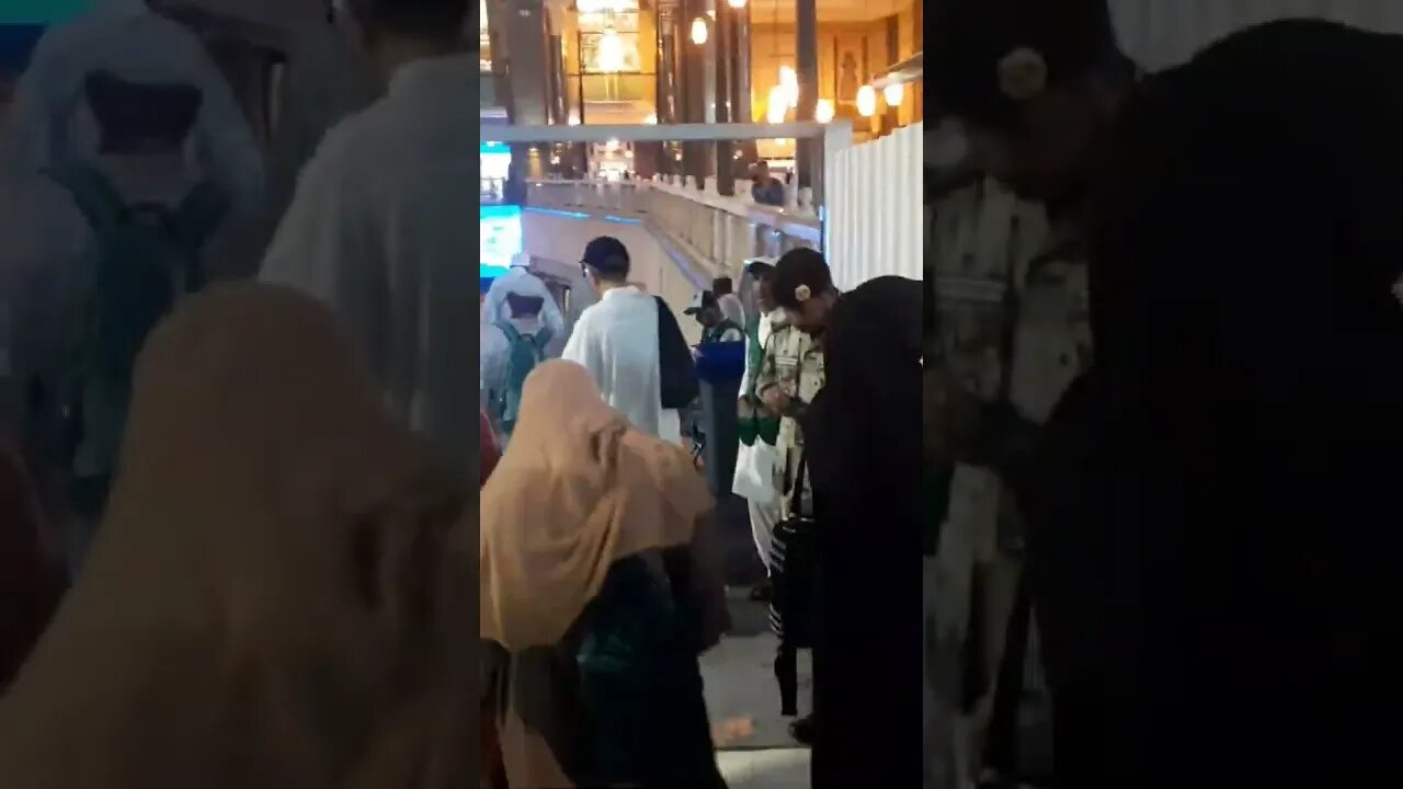 Rush after maghrib prayer | Masjid al-Haram