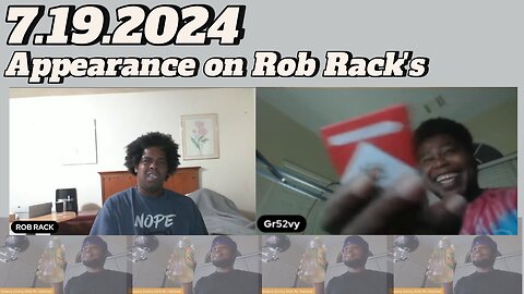 7.19.2024 - Appearance on Rob Racks