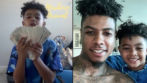 "I Can Buy A Bugatti" Blueface Leaves Son Javaughn In His Room Alone With $10k Dollars! 💰