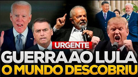 AGORA GUERRA AO LULA "DECLARA " O MUNDO OCIDENTAL