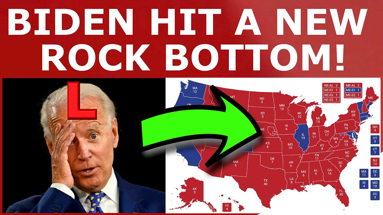 Biden's Approval Rating Hits NEW LOW as Dems Call to REPLACE Him!