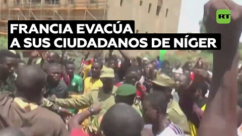 Francia anuncia la evacuación de sus ciudadanos en Níger