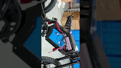 8000W 72V Ebike In Factory