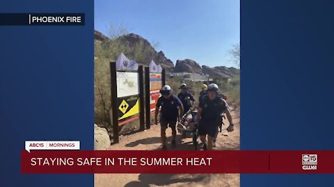 Staying safe in the summer heat throughout the Valley