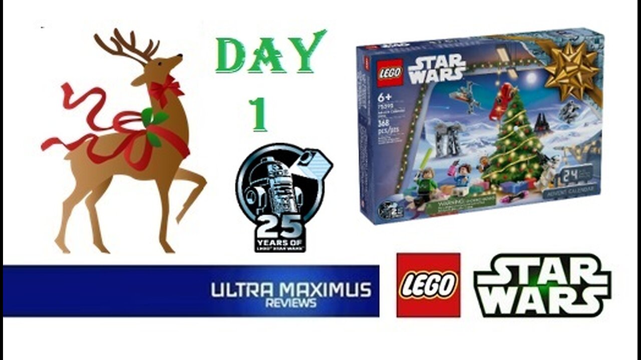 ❄️ Day 1 LEGO Star Wars Advent Calendar 2024