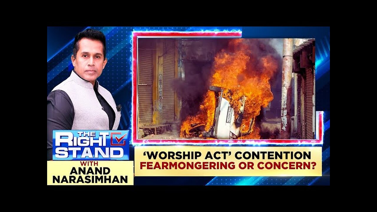 The Right Stand | What Is the Places of Worship Act? Sambhal & Gyanvapi Mosque Disputes | News18